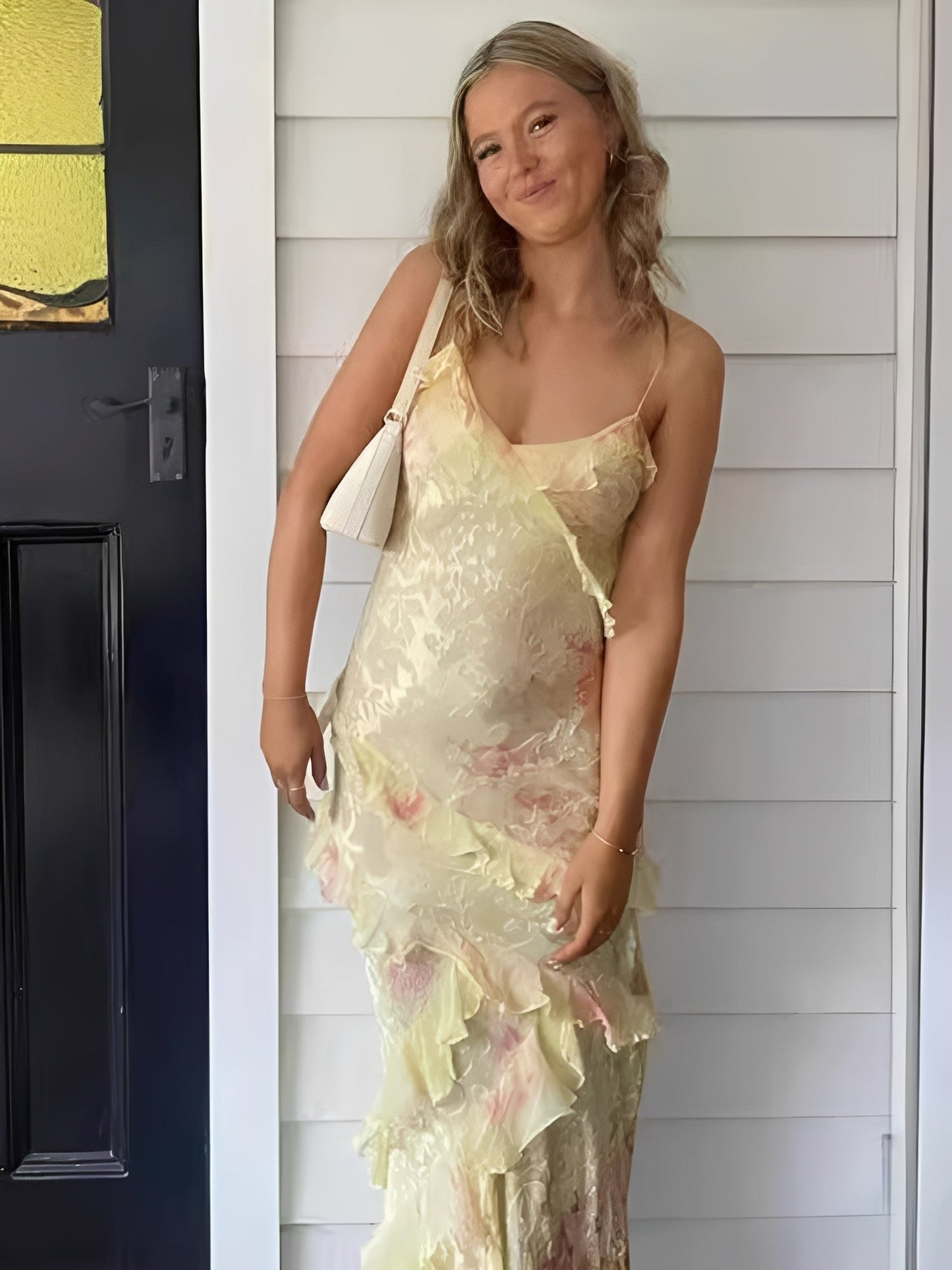 Angela - Stilvolles Damen-Maxikleid mit Rückenausschnitt