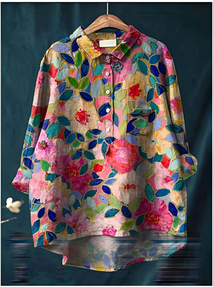 Gwenaël - Klassische Damen-Langarmhemden