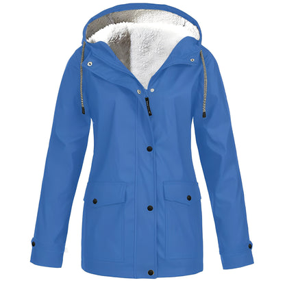 Abbigail - Versatile, waterproof women's jacket with fleece lining