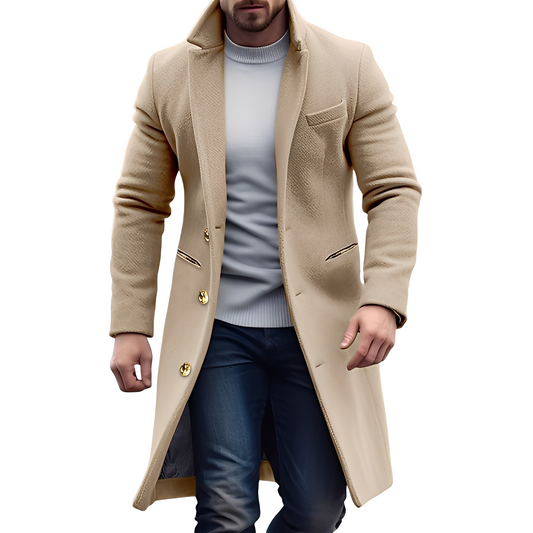 Reilly - Manteau élégant en laine pour homme