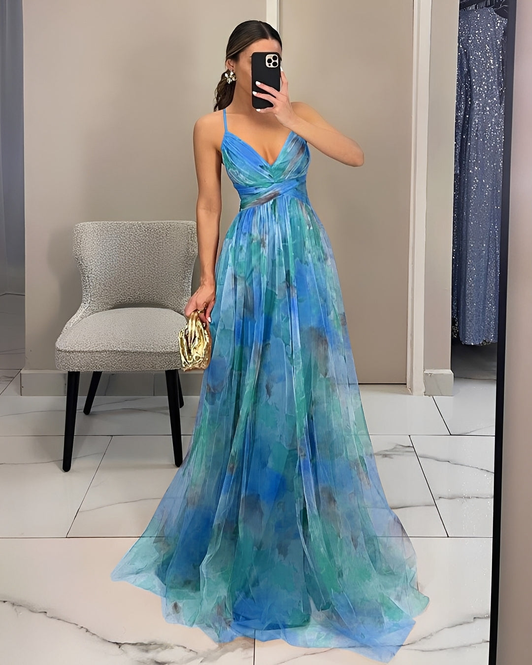 Fatima - Stilvolles Damen-Maxikleid