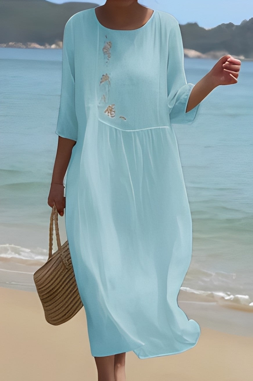 Brianna - Weit geschnittenes Maxikleid für Damen