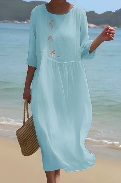 Brianna - Weit geschnittenes Maxikleid für Damen