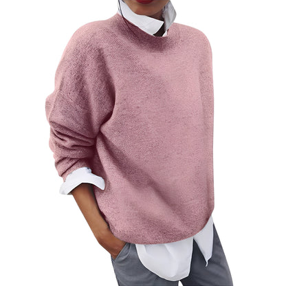 Elianna - Wygodny, luźny sweter damski