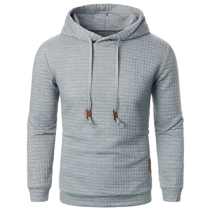 Damian - Warmer, comfortable slim-fit hoodie for men