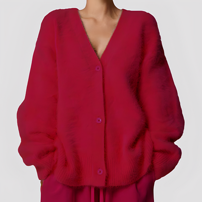 Lavena - Pull en cachemire pour femme, confortable et ample