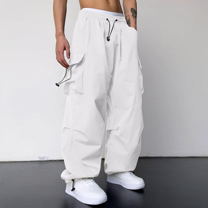 Kaleb - Pantalon cargo baggy à la mode pour hommes