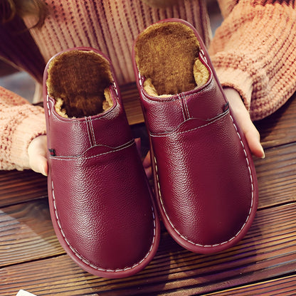 Jasper - pantofole da uomo con design morbido e foderato in pelliccia