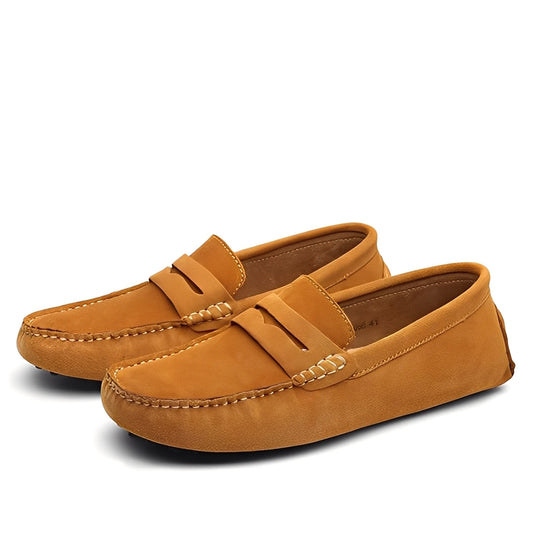 Joshua - Fashionable Suede Moccasins for Men