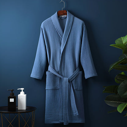 Dunstan - Wygodny bawełniany szlafrok dla mężczyzn