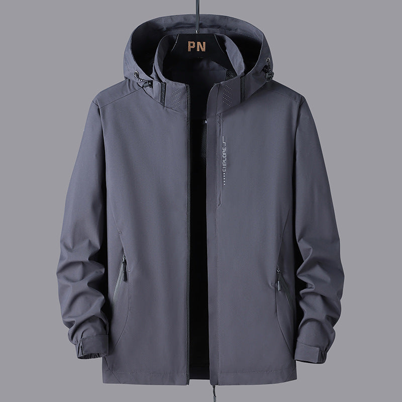 Reece - Trendige Unisex-Jacke mit Kapuze