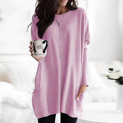 Cheyenne - Luźna koszula z długim rękawem dla kobiet w wygodnym stylu
