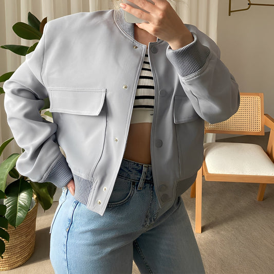Marva - Bequeme, weite Damenjacke mit großen Taschen