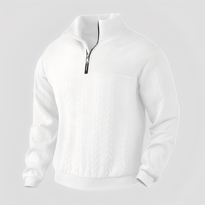 Warren - Nadčasový dámský kašmírový svetr na zip