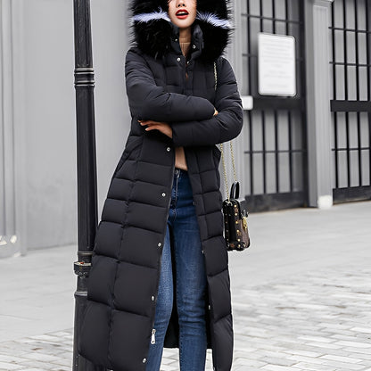 Geraldine - Miękko ocieplany damski płaszcz zimowy