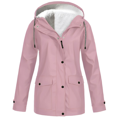 Sherlyn - Damen-Outdoorjacke mit Kapuze und weichem Innenfutter