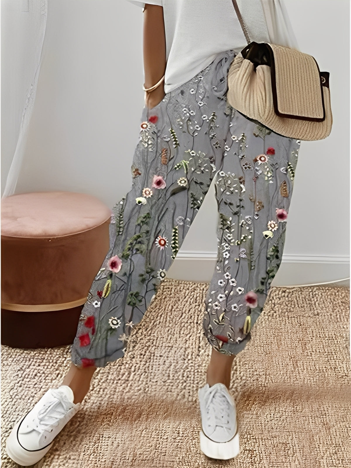 Amélia - Elegante Damen-Baumwollhose