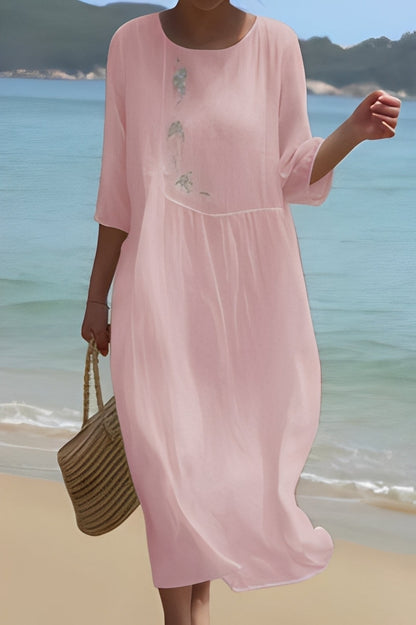 Brianna - Weit geschnittenes Maxikleid für Damen