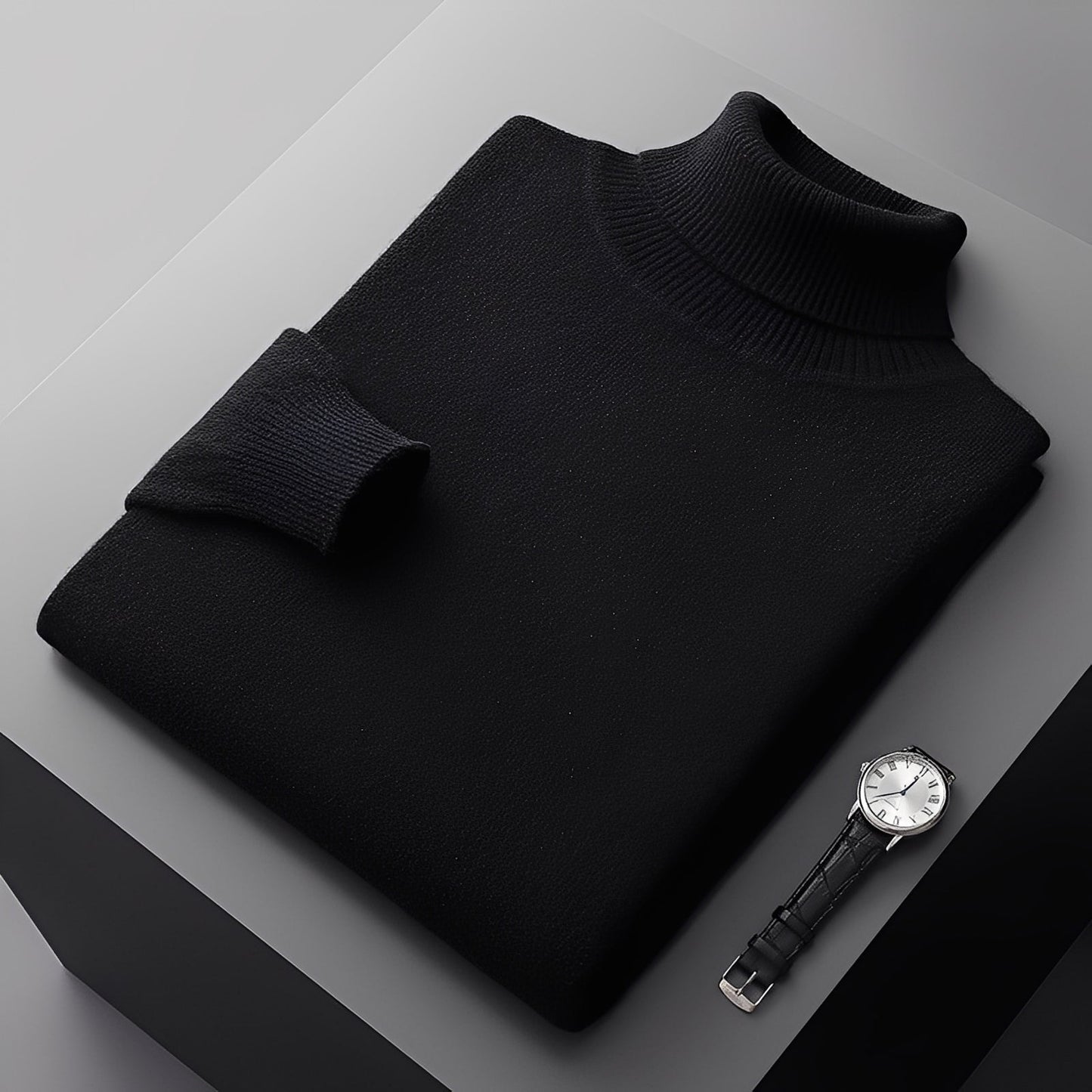 Osborn - Moderní kašmírový rolákový svetr pro muže