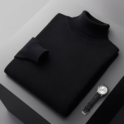 Osborn - Moderní kašmírový rolákový svetr pro muže