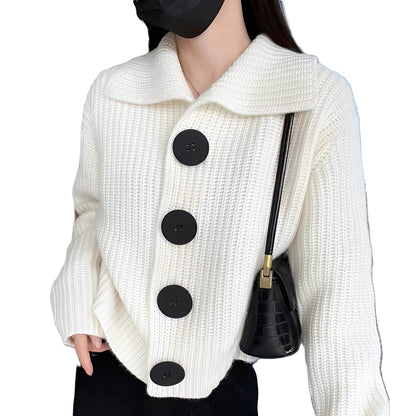 Alexus - Bequeme Damen-Strickjacke mit Knöpfen