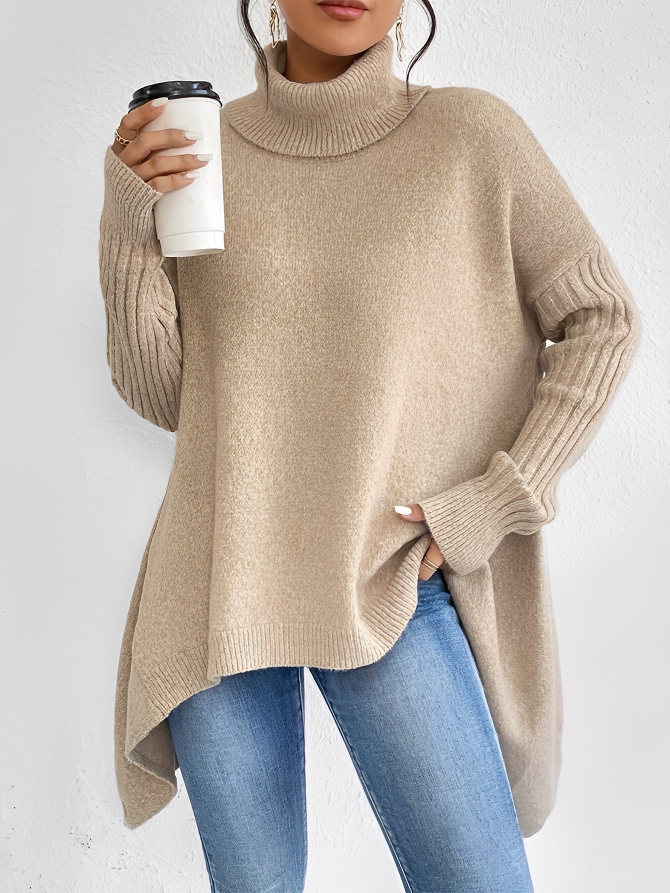 Jessica - Angenehmer Kaschmir-Rollkragenpullover für Damen