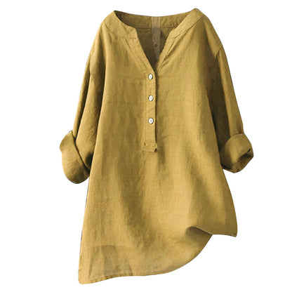 Bethany - Einfache, locker geschnittene Damenbluse