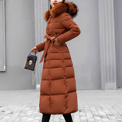 Geraldine - Miękko ocieplany damski płaszcz zimowy