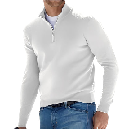 Ralph - Komfortabler Herren-Kaschmirpullover mit Zipper