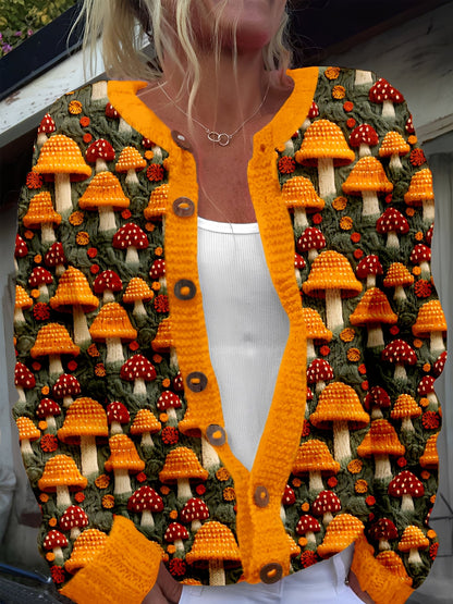 Kandace - Cardigan élégant pour femmes avec motif floral