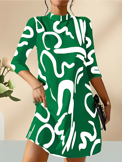 Kathryn - Stilvolles Damenkleid mit Muster