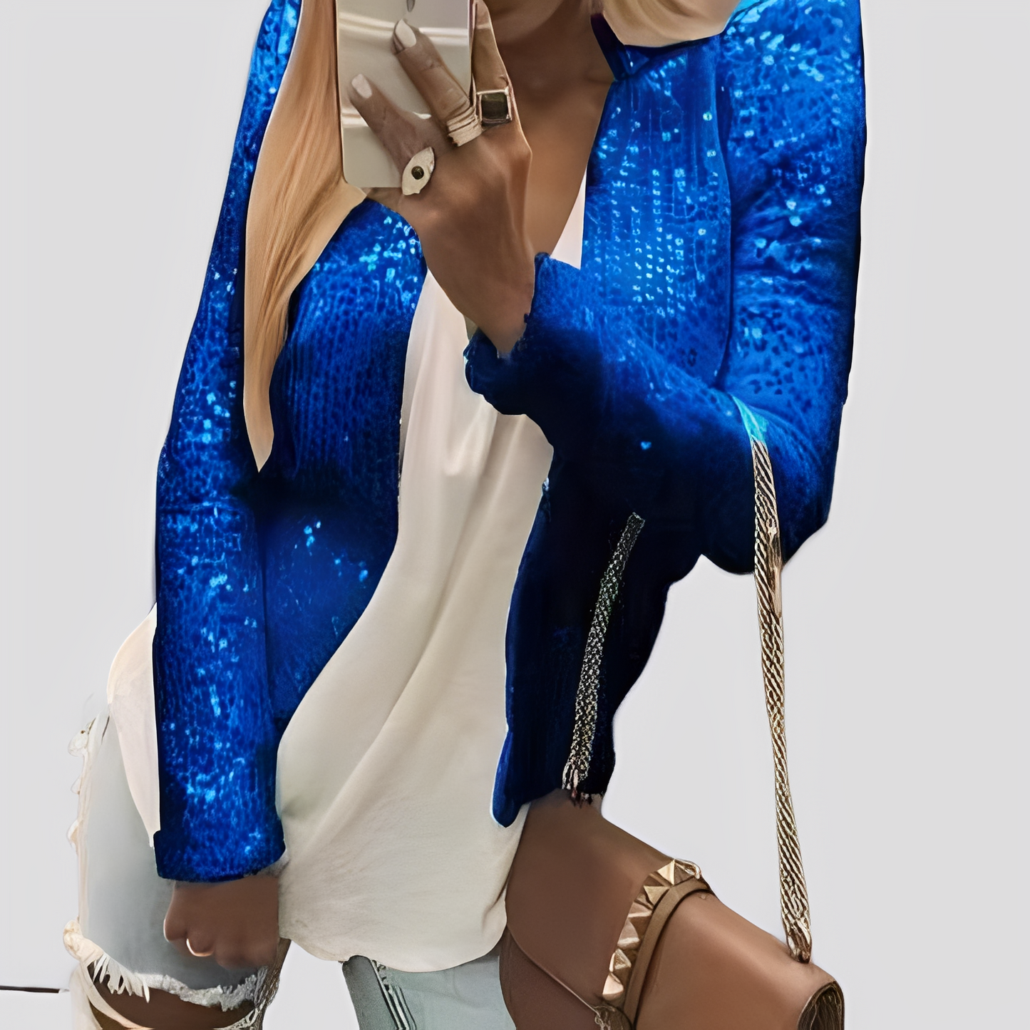 Shannen - Schicker Damenblazer mit Schimmer