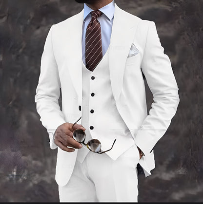 Cordell - Elegant tailored, formal men's three-piece suit