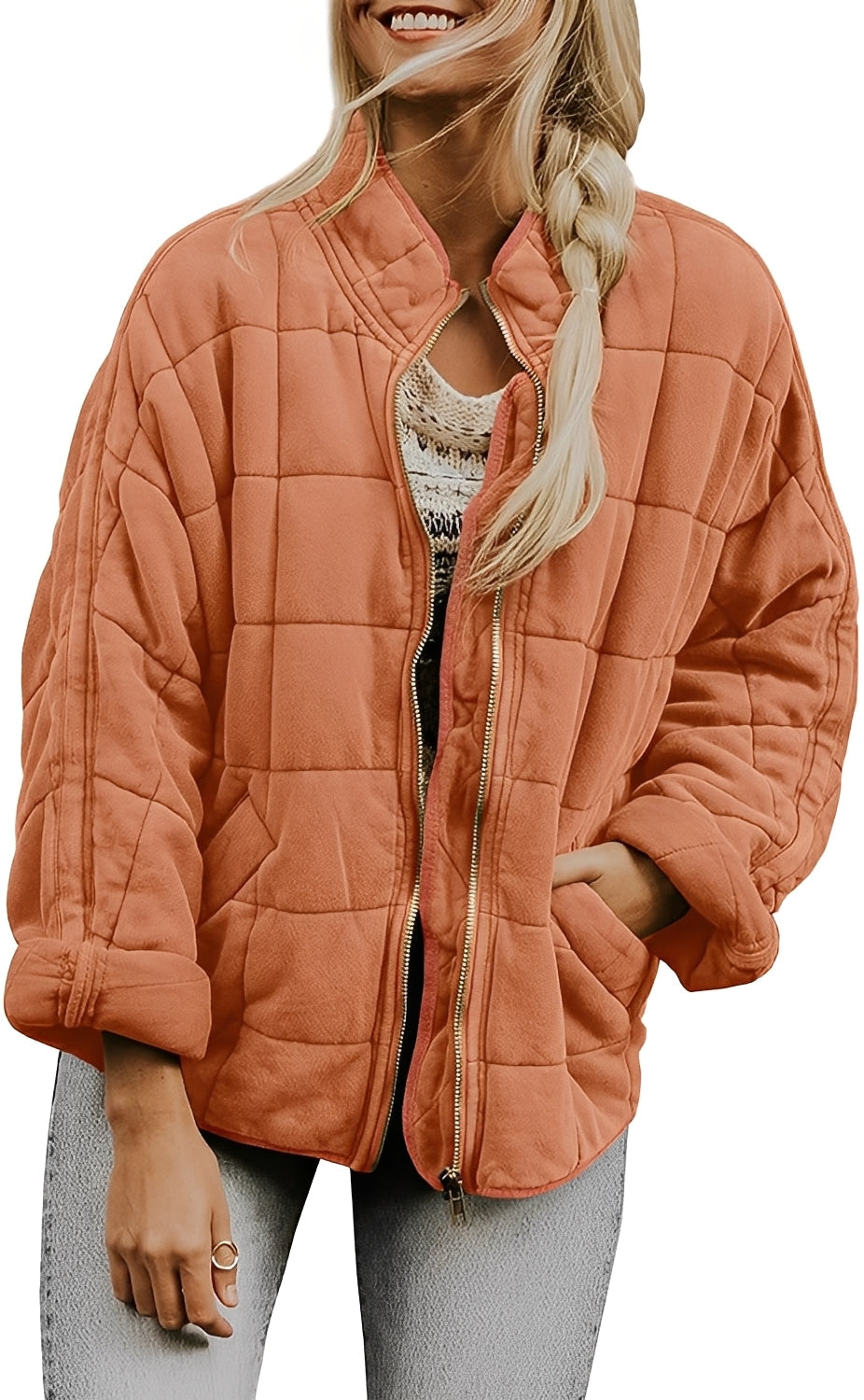 Mikaela - Women's Oversize Jacket for Cold Days