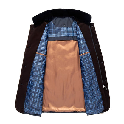 Rodney – Veste homme tendance rembourrée avec boutons