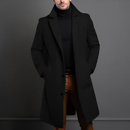 Zackary - Manteau en laine confortable pour homme de taille moyenne
