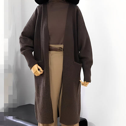 Claudie - Dámský kardigan v tradičním dlouhém stylu