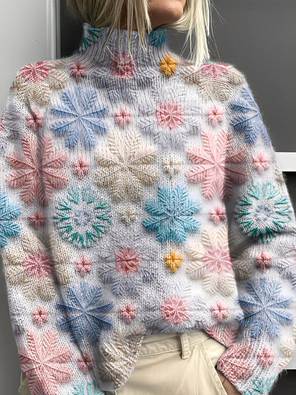 Amy - Eleganter Rollkragenpullover für Damen