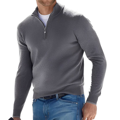 Ralph - Komfortabler Herren-Kaschmirpullover mit Zipper