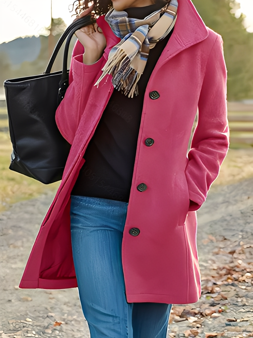 Jaclyn - Contemporary and versatile women's tweed coat