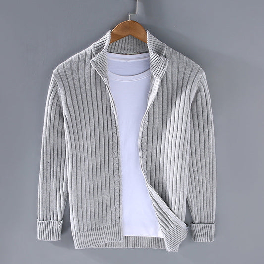 Brant - Light men's cardigan made of cotton