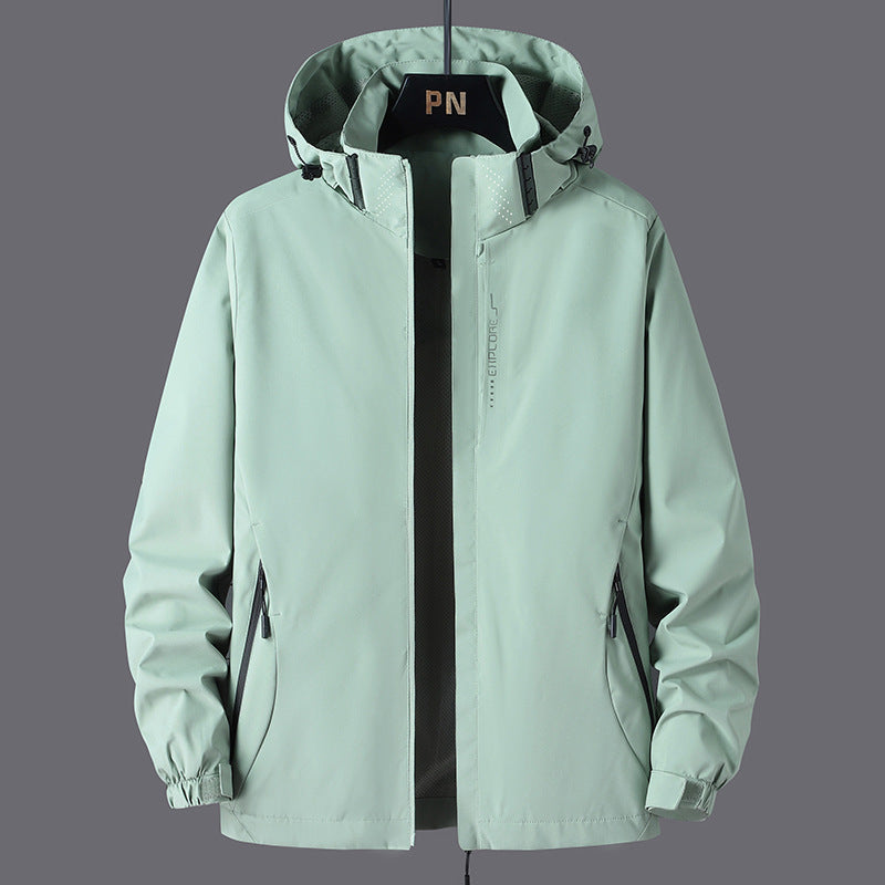 Reece - Trendige Unisex-Jacke mit Kapuze