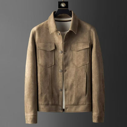 Wilbur - Klassische Herrenjacke aus Wildleder