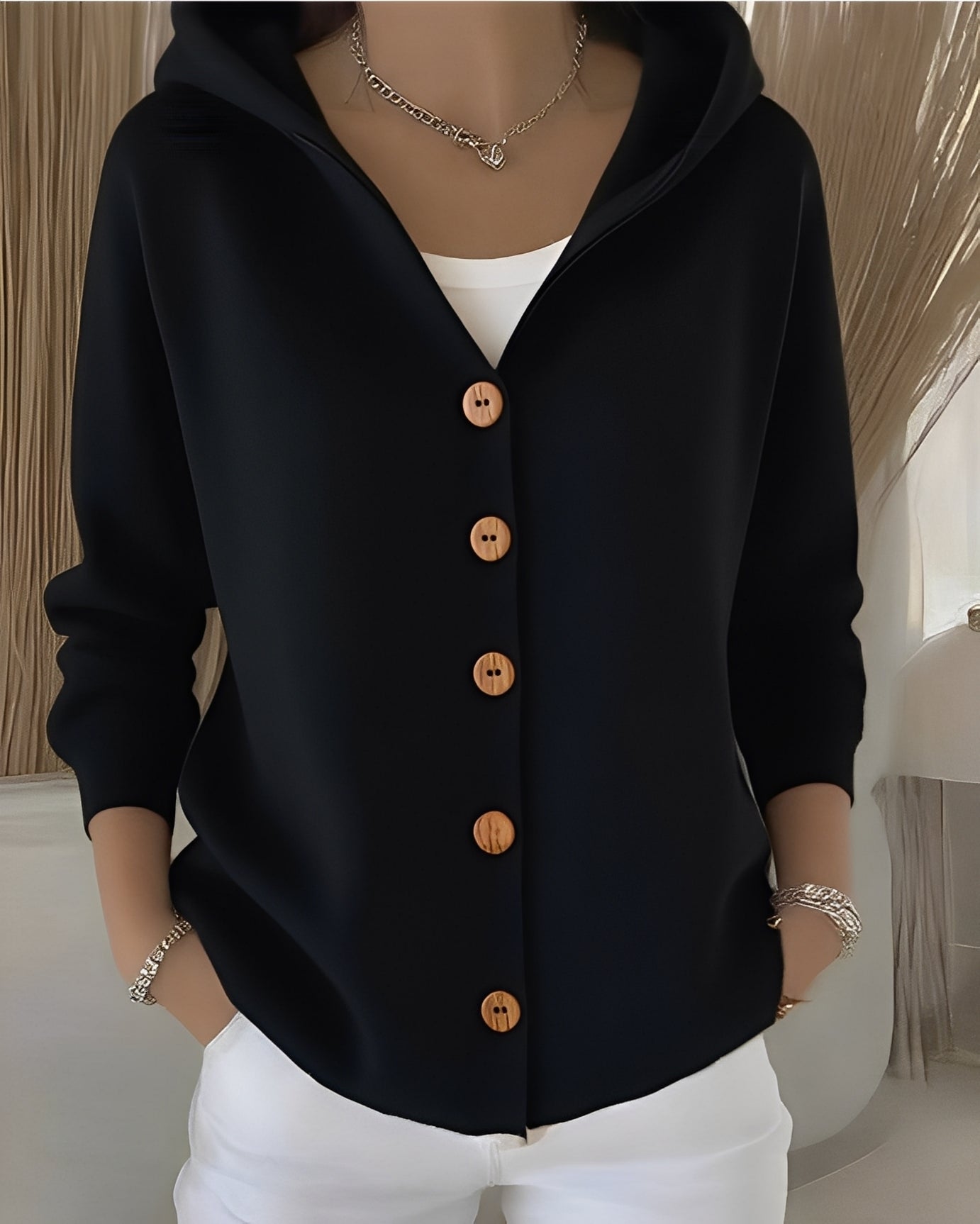 Emery - Przytulna damska bluza z kapturem