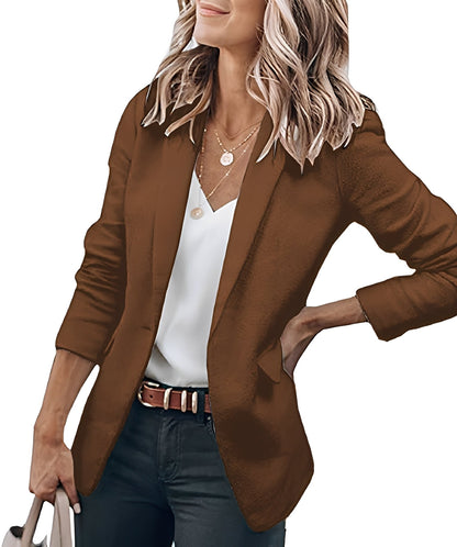 Lynsey - Casual, stylish women's blazer with one button