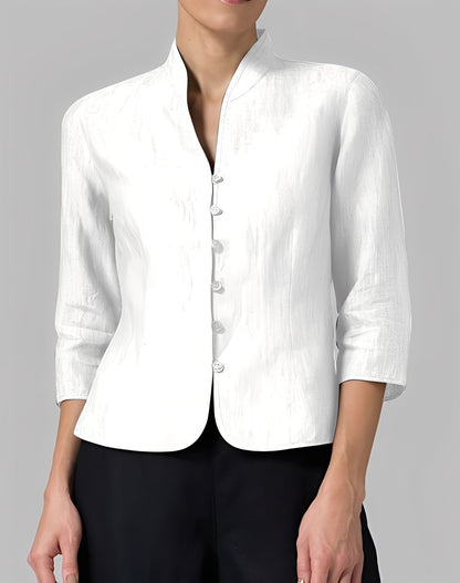 Lolicia - Wygodna damska bluzka z rękawami do łokcia