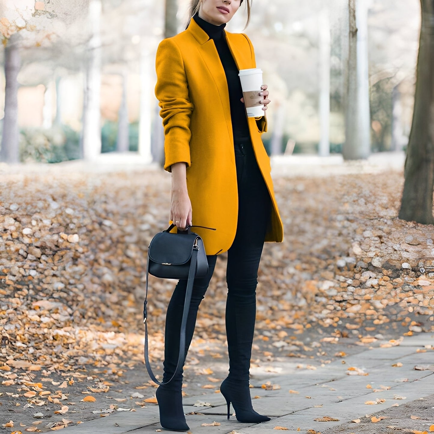 Jazmin - Wygodna, kolorowa damska marynarka z wełny