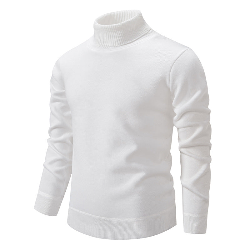 Antony - Men's Cotton Turtleneck Sweater in Relaxed Style