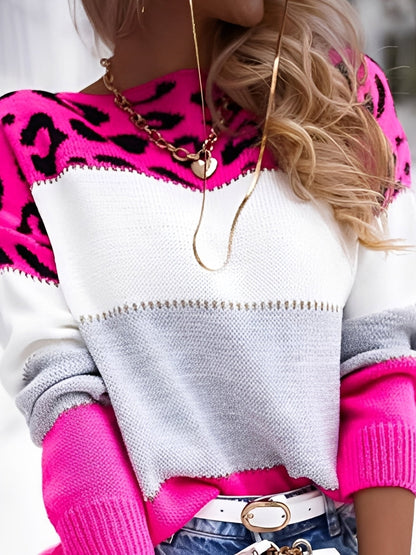 Catrina - Pull femme confortable et doux avec rayures