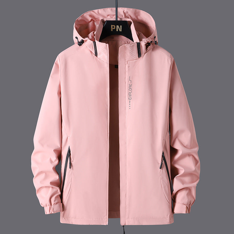 Reece - Trendige Unisex-Jacke mit Kapuze